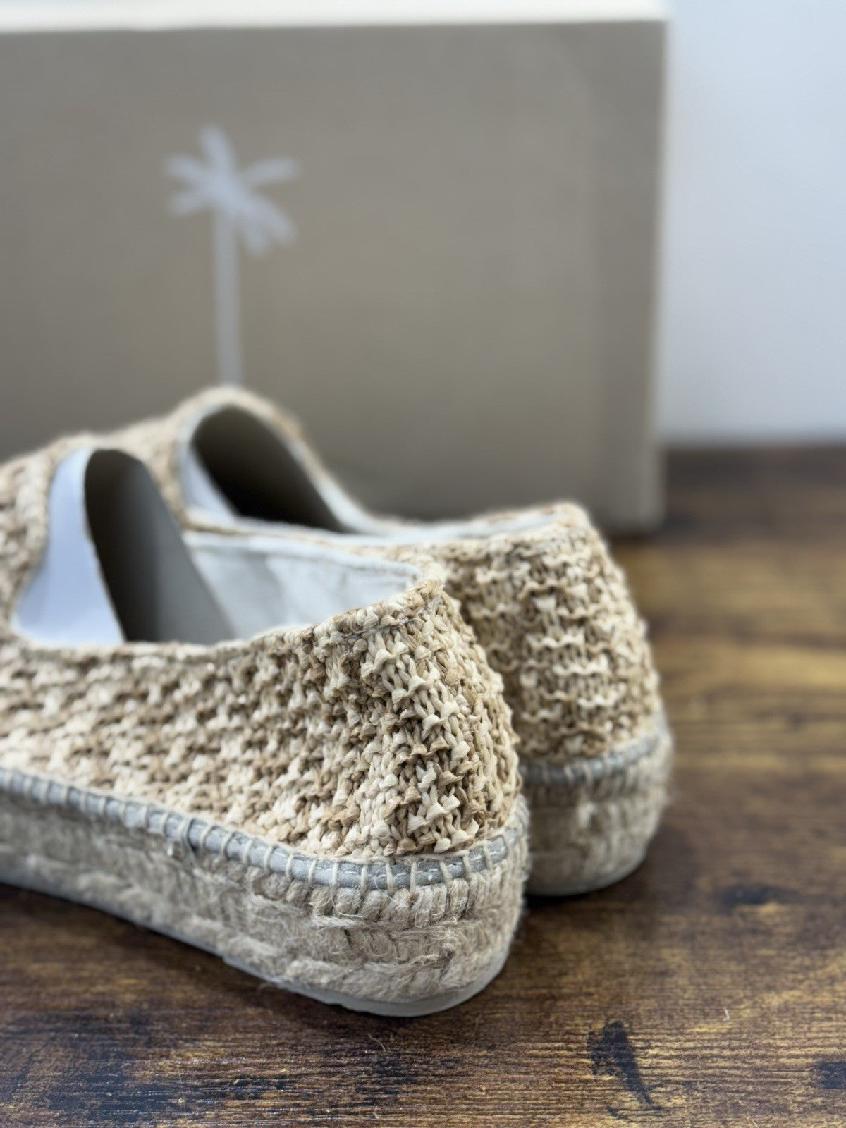 Manebi Espadrilles Mocassino Crema    Zeppa Casual Manebi Shoes Donna 38