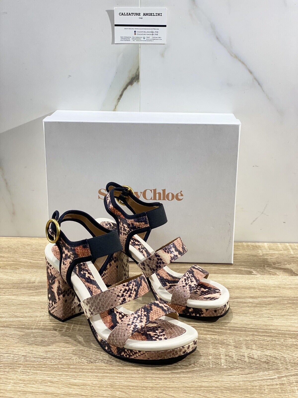 See By Chloe’ Sandalo Donna In Pelle Rosa Antico Luxury Woman Sandal 40