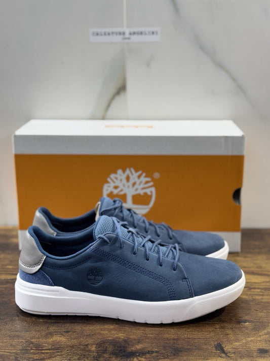 Timberland Seneca Bay Sneaker Pelle Blu  Casual Extra Light Uomo 42