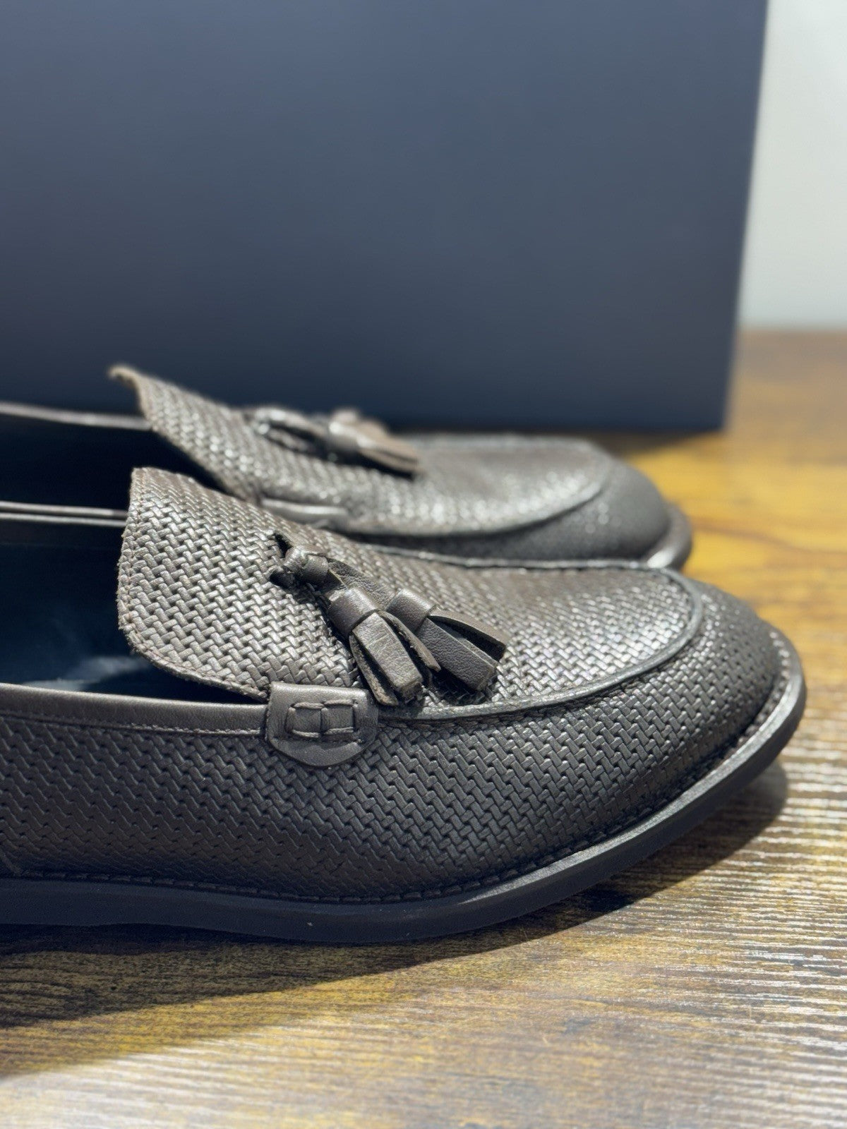Seboy’s Mocassino Pelle Testa Moro  Extra Light Made In Italy Uomo 43
