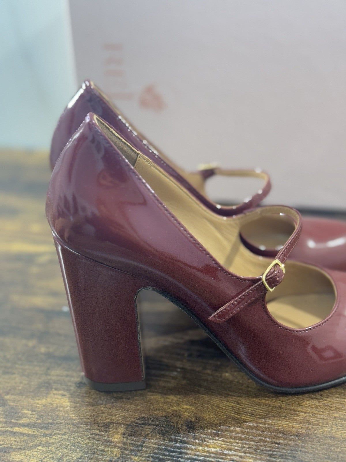 Relac  Décolleté  Mary Jane Pelle Barolo  Luxury Made In Italy Donna 37.5
