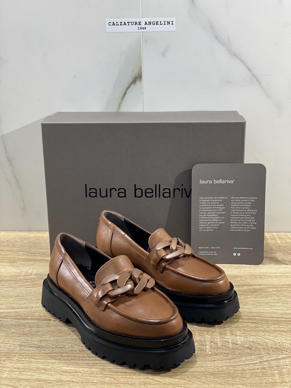 Laura Bellariva Mocassino donna Pelle Cuoio Extra Light 36