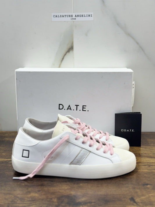 D.A.T.E Hill Low  Sneaker Bianca Causal Scarpa Donna 39
