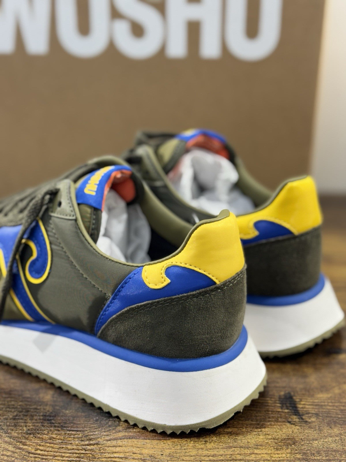 Wushu Ruyi Sneaker Uomo Casual Verdone 40