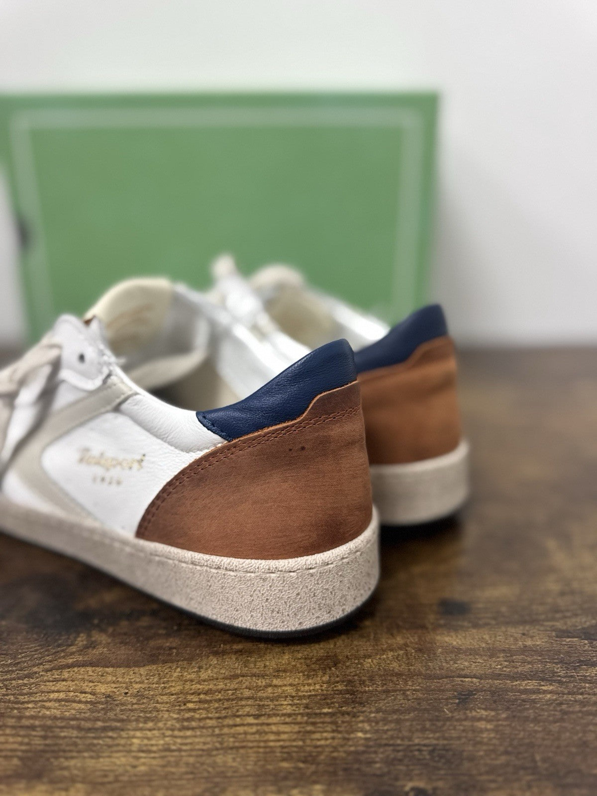 Valsport Davis Heritage Sneaker Pelle Bianca Casual Valsport Uomo 41