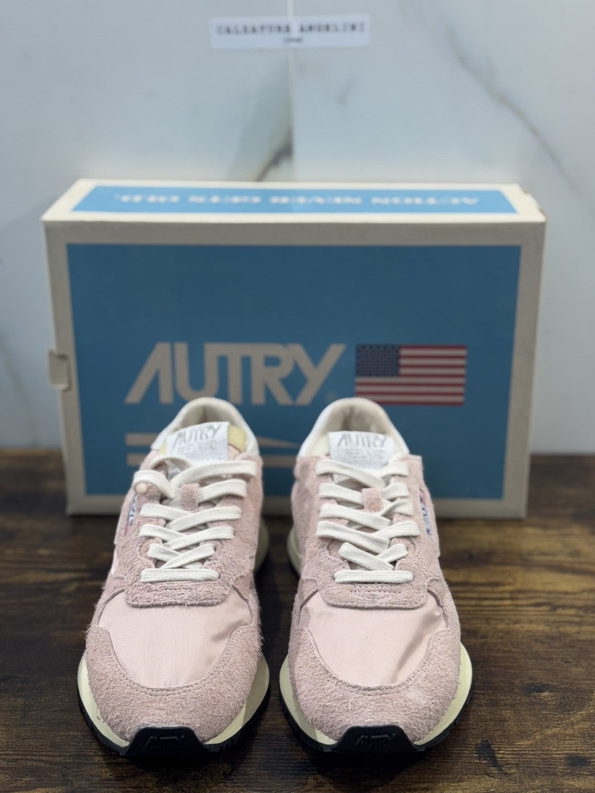 Autry Reelwind  Low Sneaker Suede Pink   Casual Autry Donna 40