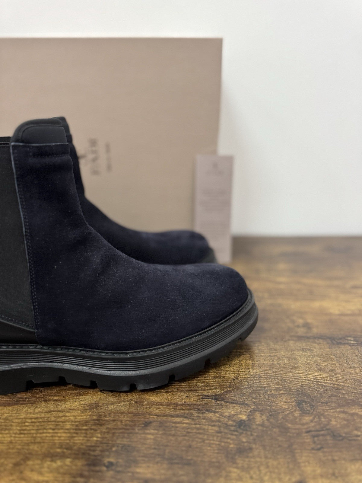 Fabi Chelsea Boot Suede Blu  Extra Light Casual Fabi Uomo 42