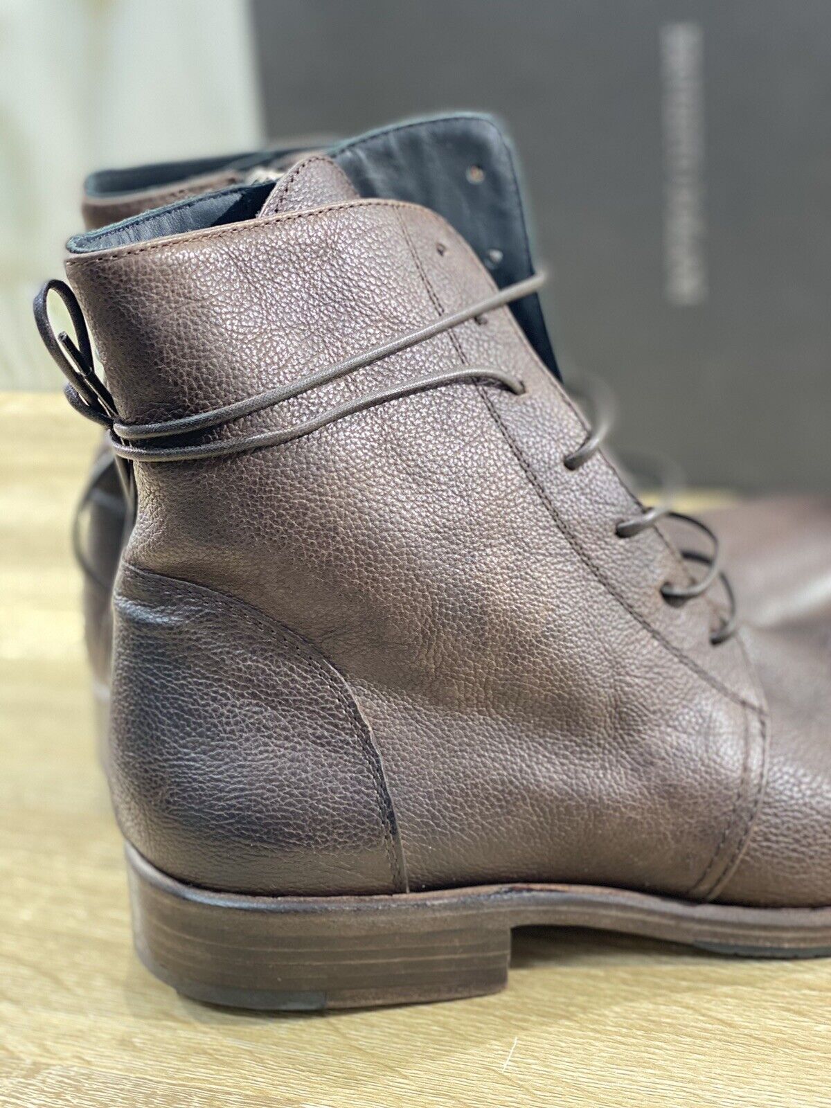 Ernesto Dolani Anfibio Uomo Coffee  Luxury 2810    Men Boot Dolani 39