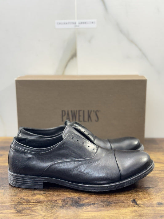 Pawelk’s Stringata  Pelle Nera Made In Italy Uomo 43