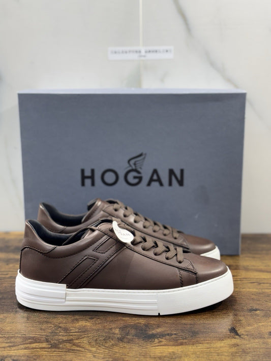 Hogan Rebel  Sneaker  Pelle Corteccia   Memory Foam   Casual Hogan   Uomo 44