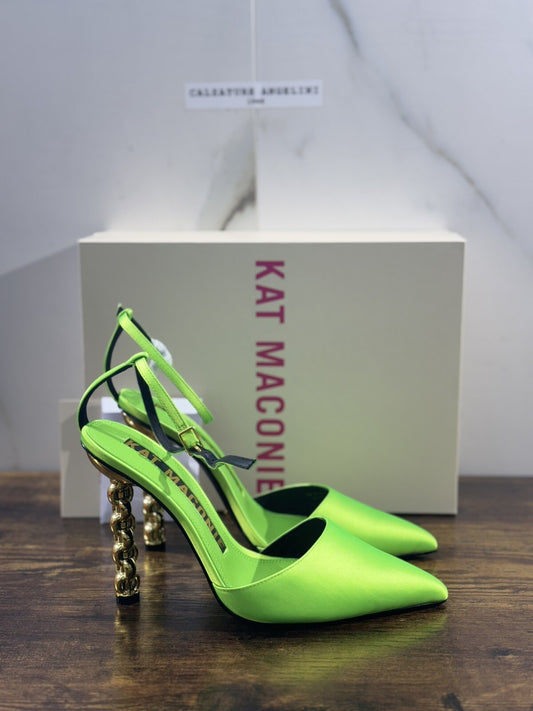 Kat Maconie Sandalo Donna Jojo Tacco Oro Casual Kat Maconie Sandal Verde 36