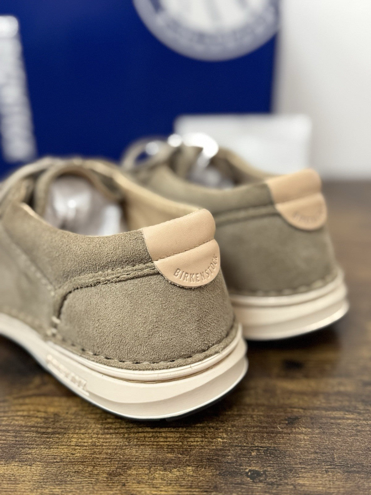 Birkenstock Pasadena  Suede Taupe  Scarpa Uomo 42