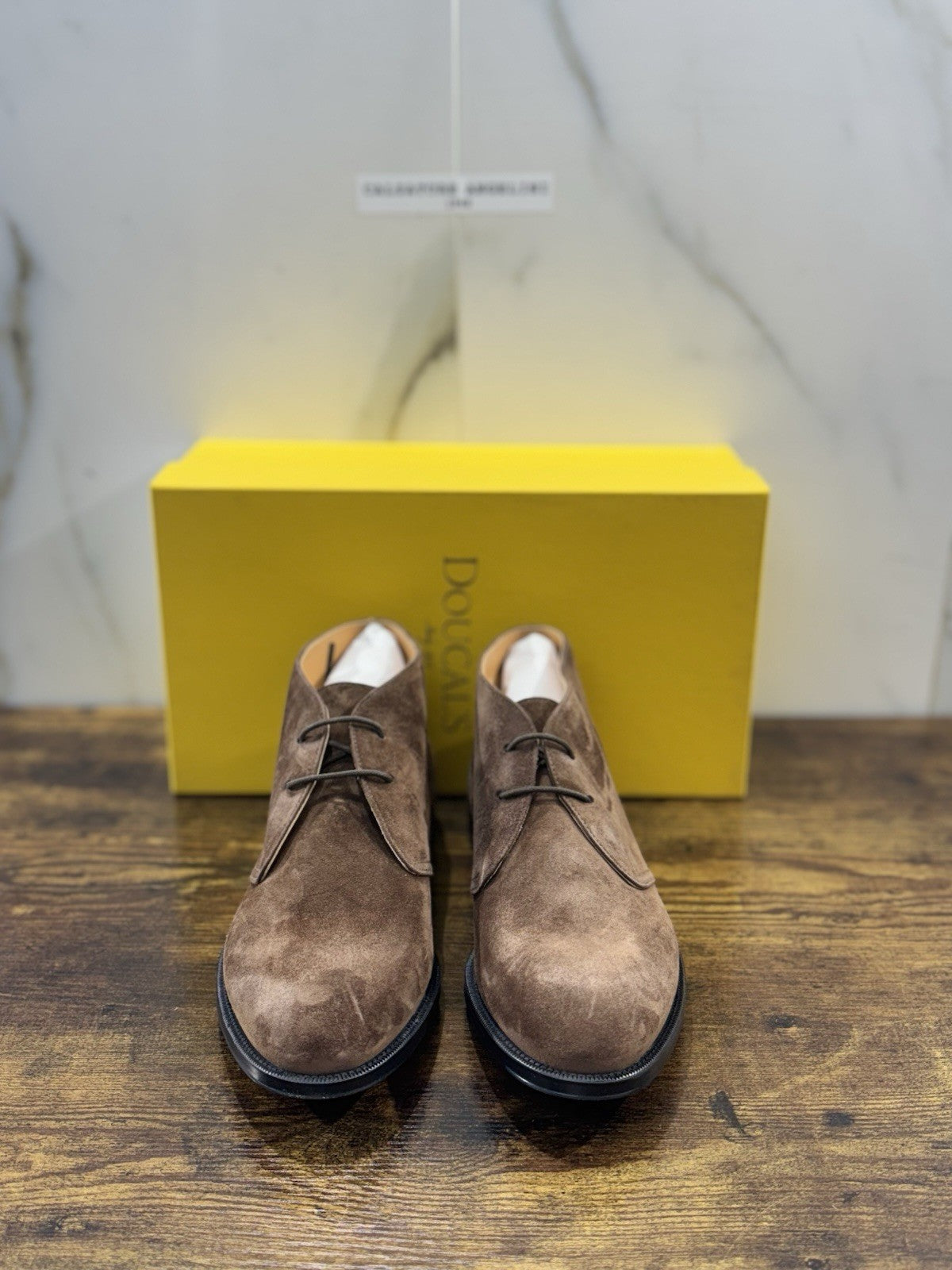 Doucal’s Polacchino Suede Marrone   Luxury Doucal’s Scarpa Uomo 43