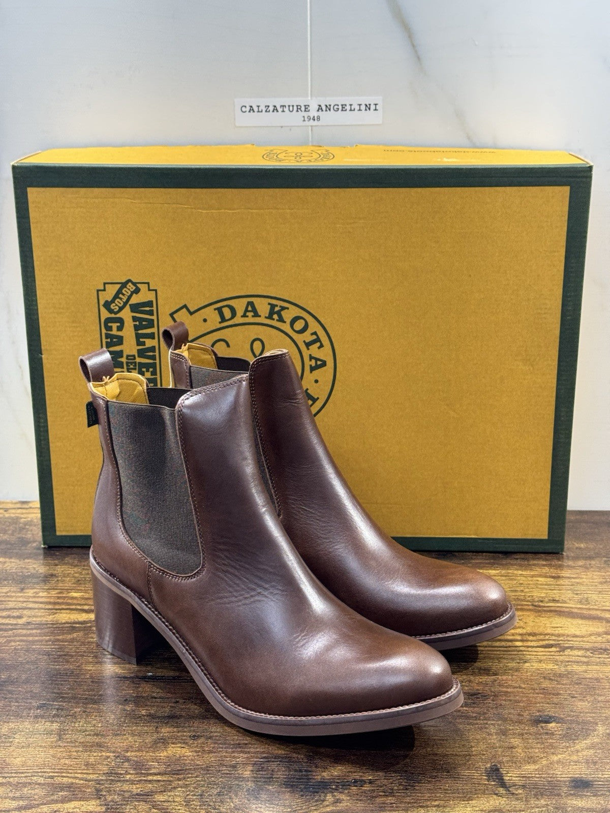 Dakota Boots Stivaletto  Donna   Pelle Cuoio    Top Quality 41