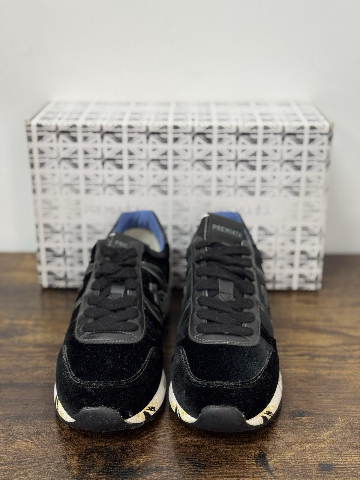 Premiata Sneaker Diane Velluto Nero  Casual Premiata Scarpa Donna 39