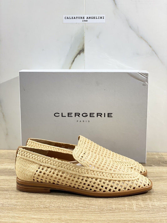 Clergerie Mocassino Donna Orlana Beige Luxury Clergerie Loafer 40