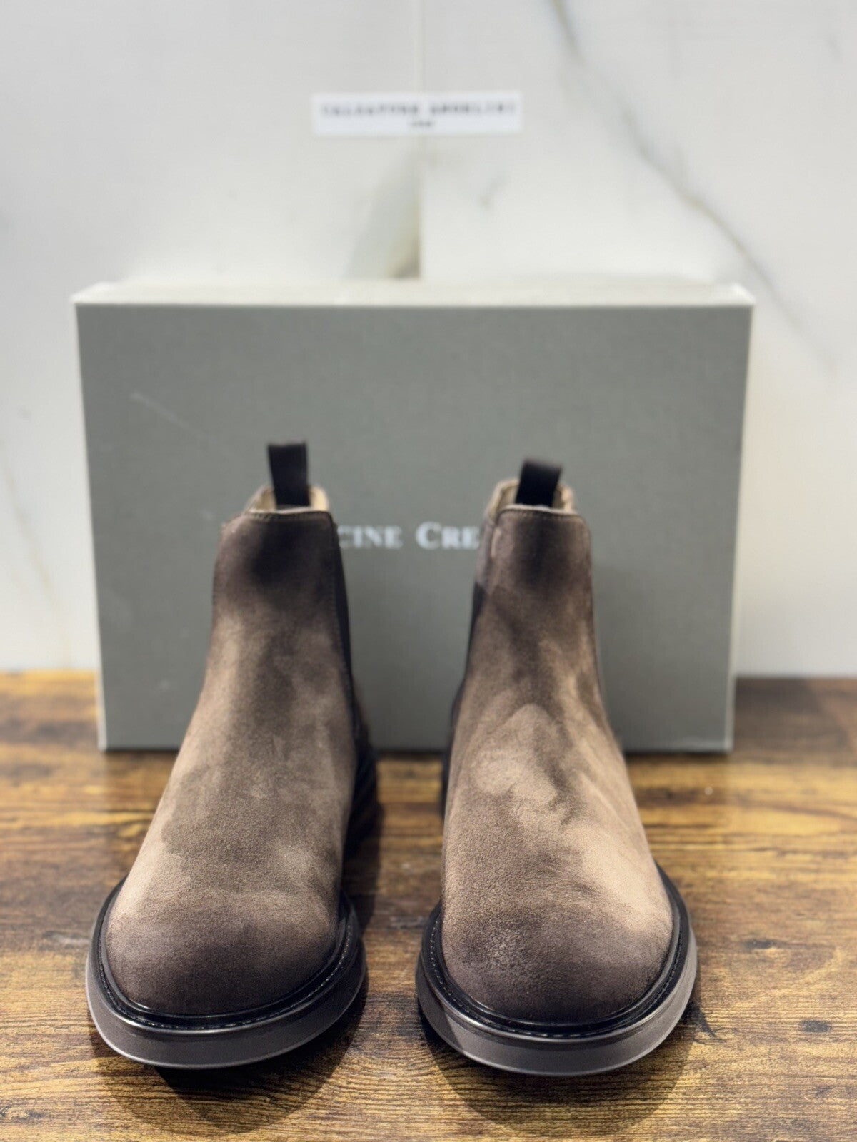 Officine Creative Chelsea Boot Uomo Uniform Pelle Suede   Luxury Men Boot 41
