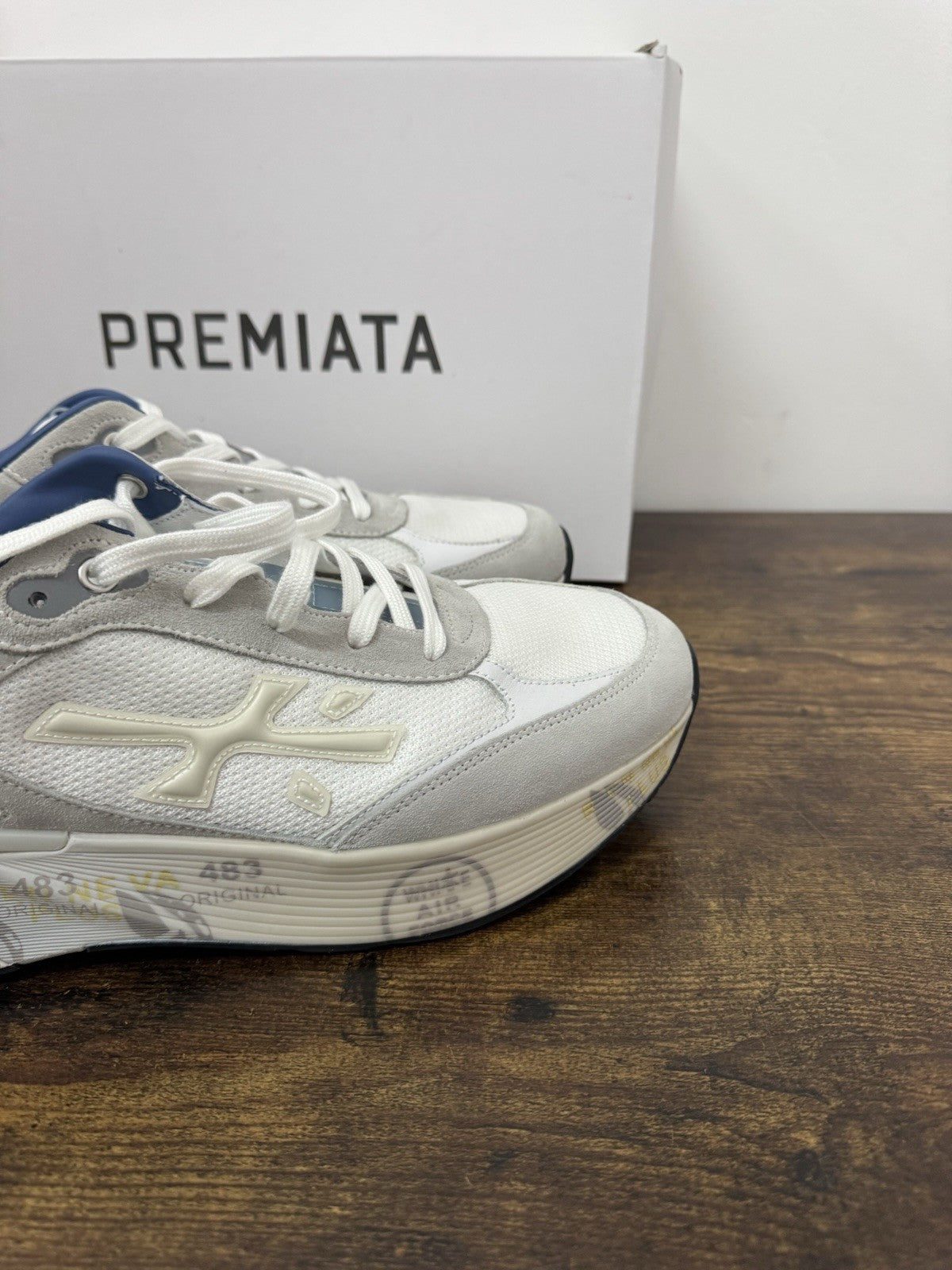Premiata Moerun Sneaker Suede Grey Casual Premiata Uomo 45