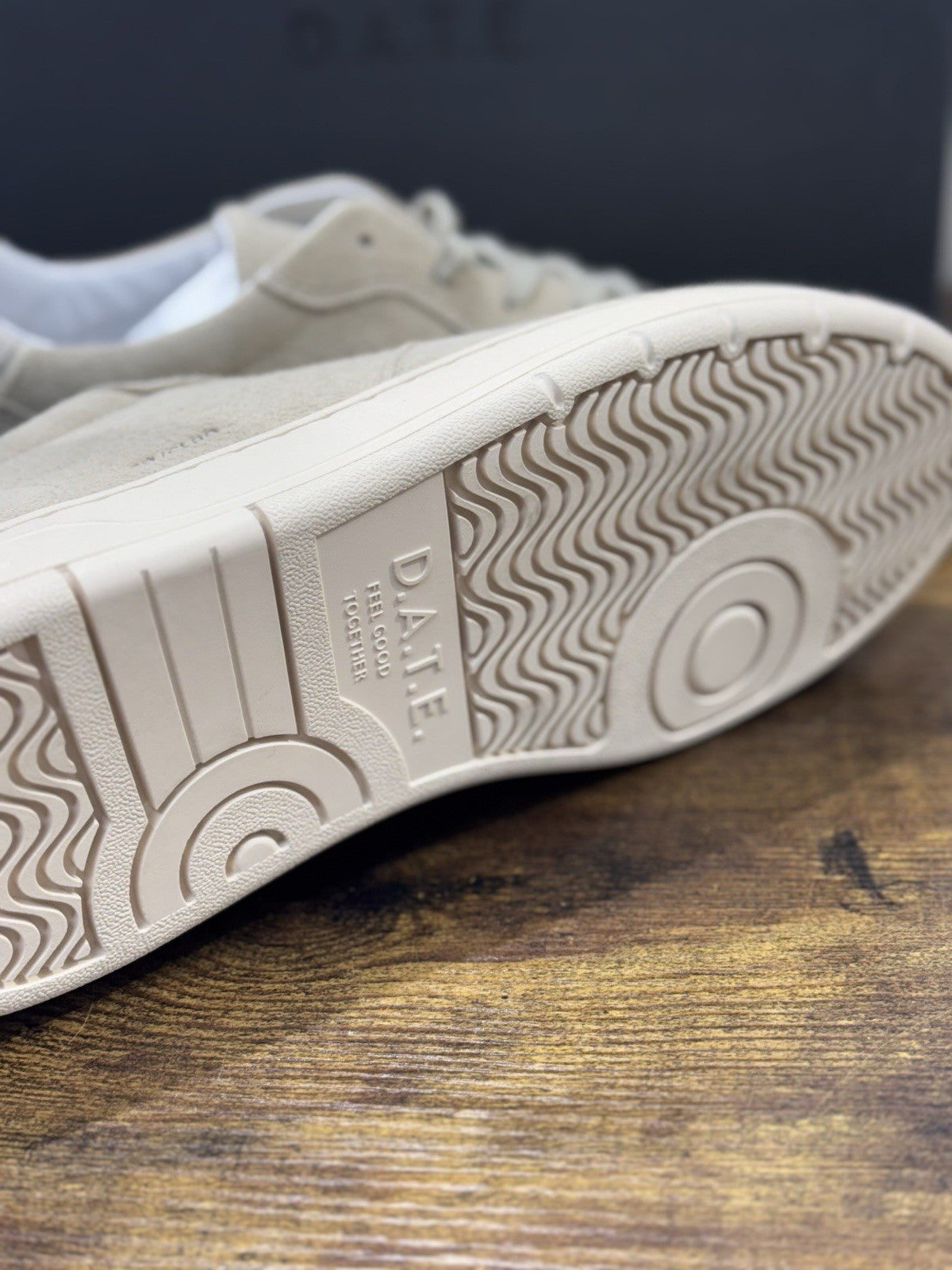 D.A.T.E Court 2.0 Sneaker Suede Beige Casual Uomo 43