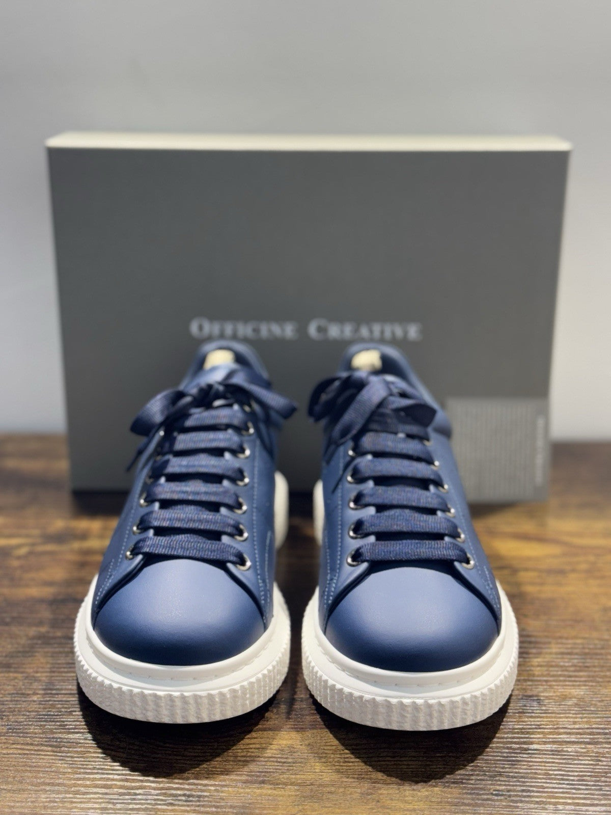 Officine Creative Sneaker Krace Pelle  Handmade In Italy Casual Luxury Uomo 42