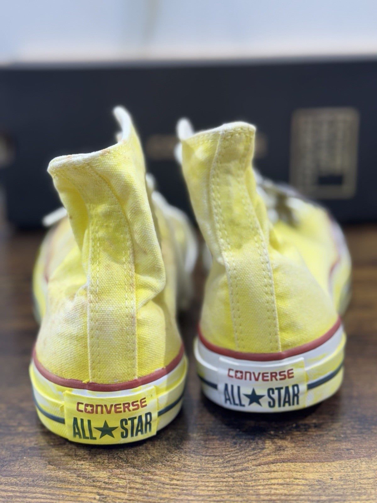Converse All Star Hi Canvas Gialla Limited Edition Uomo 40