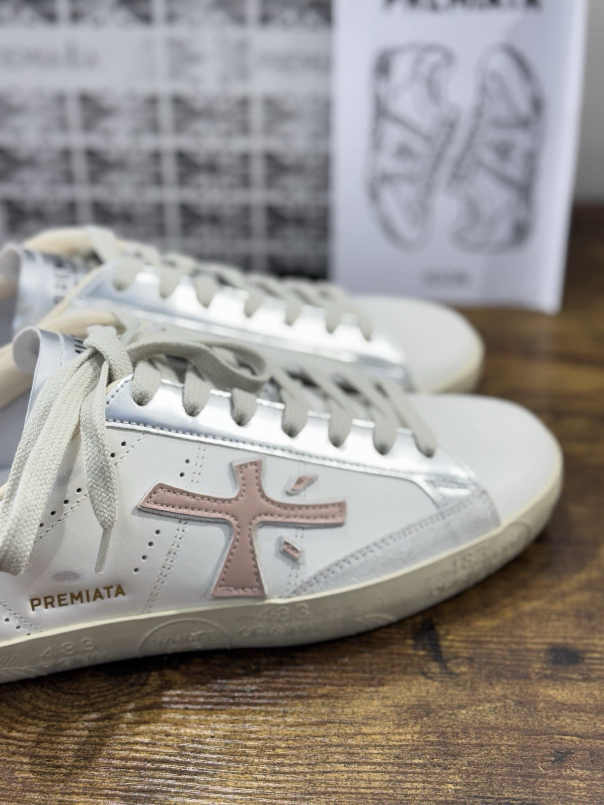 Premiata Steven  Timeless Sneaker Pelle    Casual Premiata Scarpa Donna 41