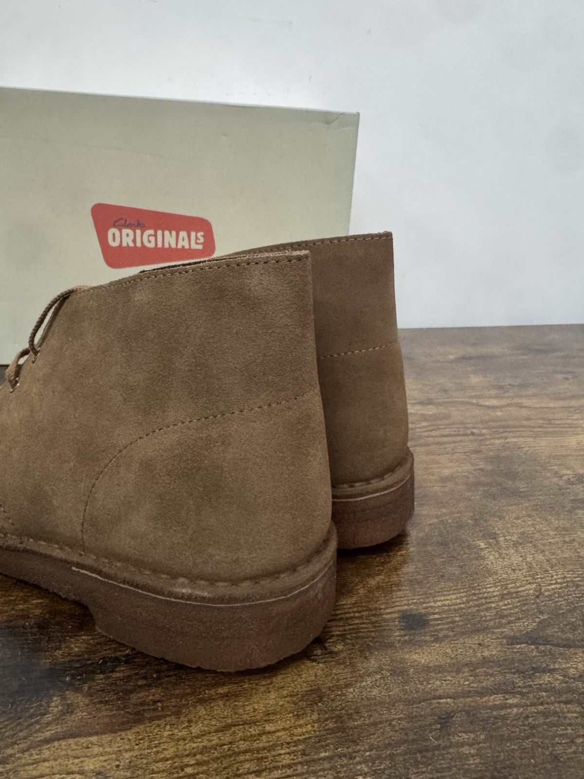clarks desert boot Suede Nocciola Causal Uomo 40