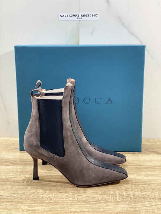 A.BOCCA Stivaletto donna suede Ombra luxury woman boot A.BOCCA 41