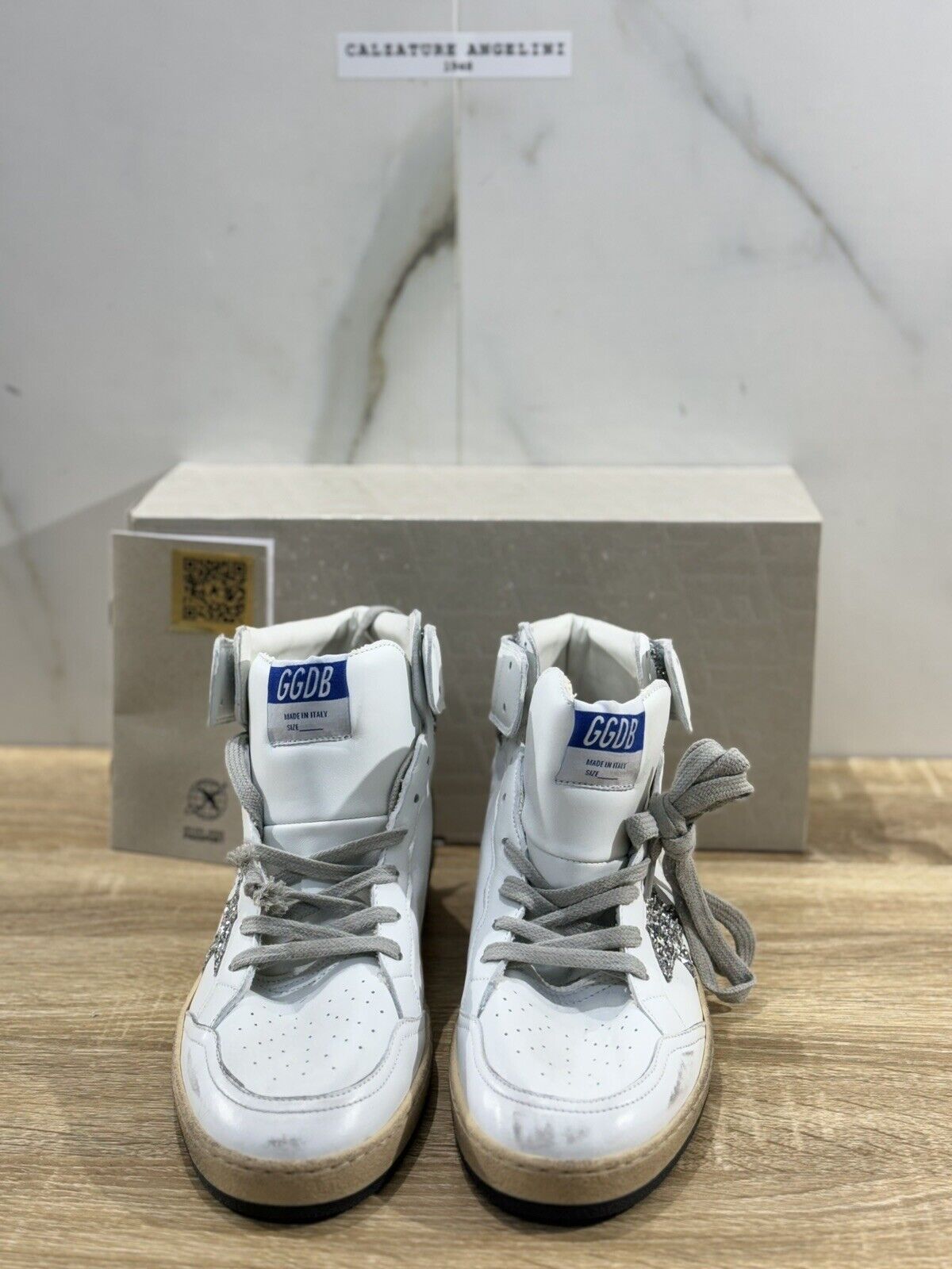 Golden Goose Sneaker Donna Sky Star   Pelle Luxury Woman Golden Goose 35