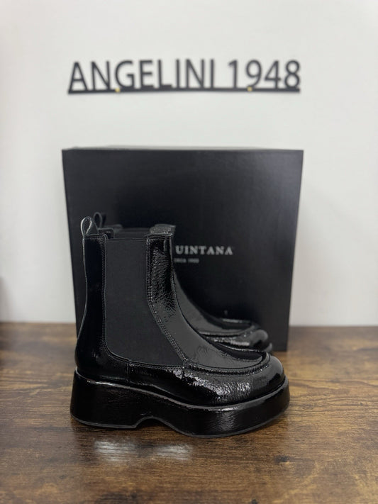 Pons Quintana Stivaletto Pelle Nero Casual Boot Donna 39