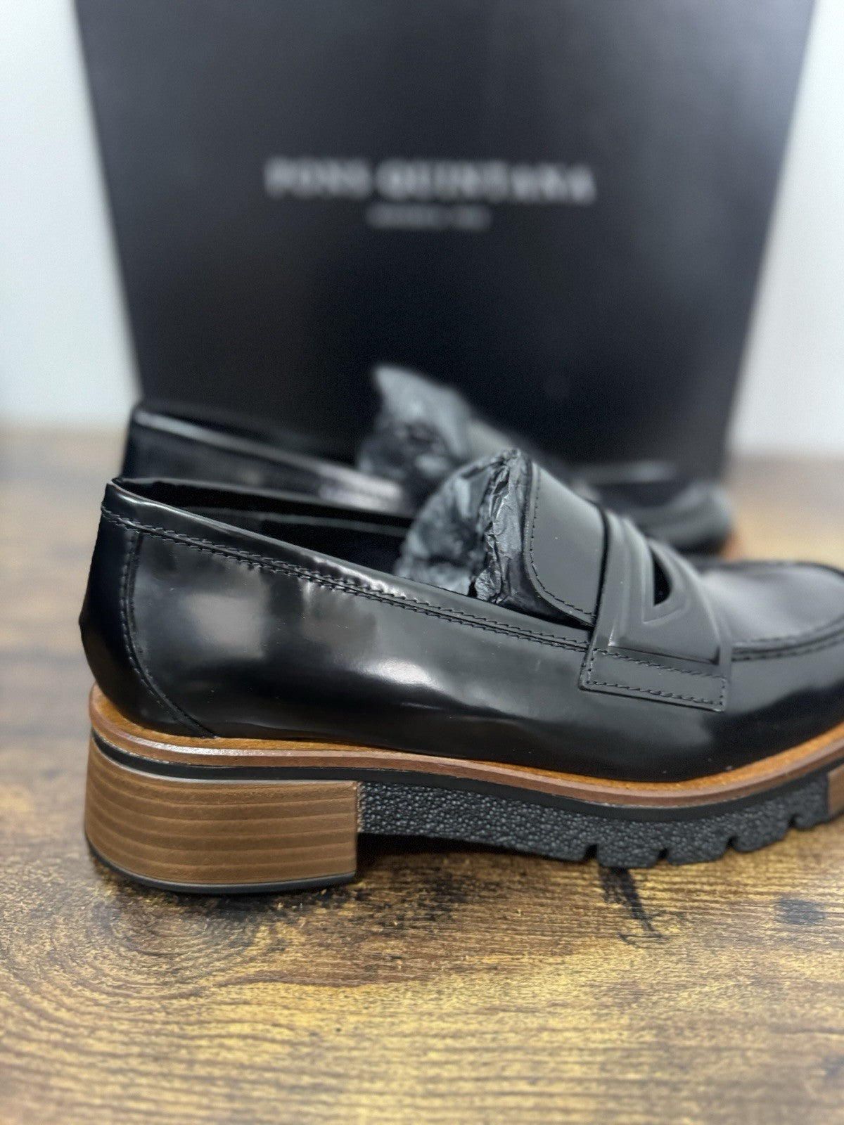 Pons Quintana Mocassino  Pelle Nero   Casual Shoes  Donna 39