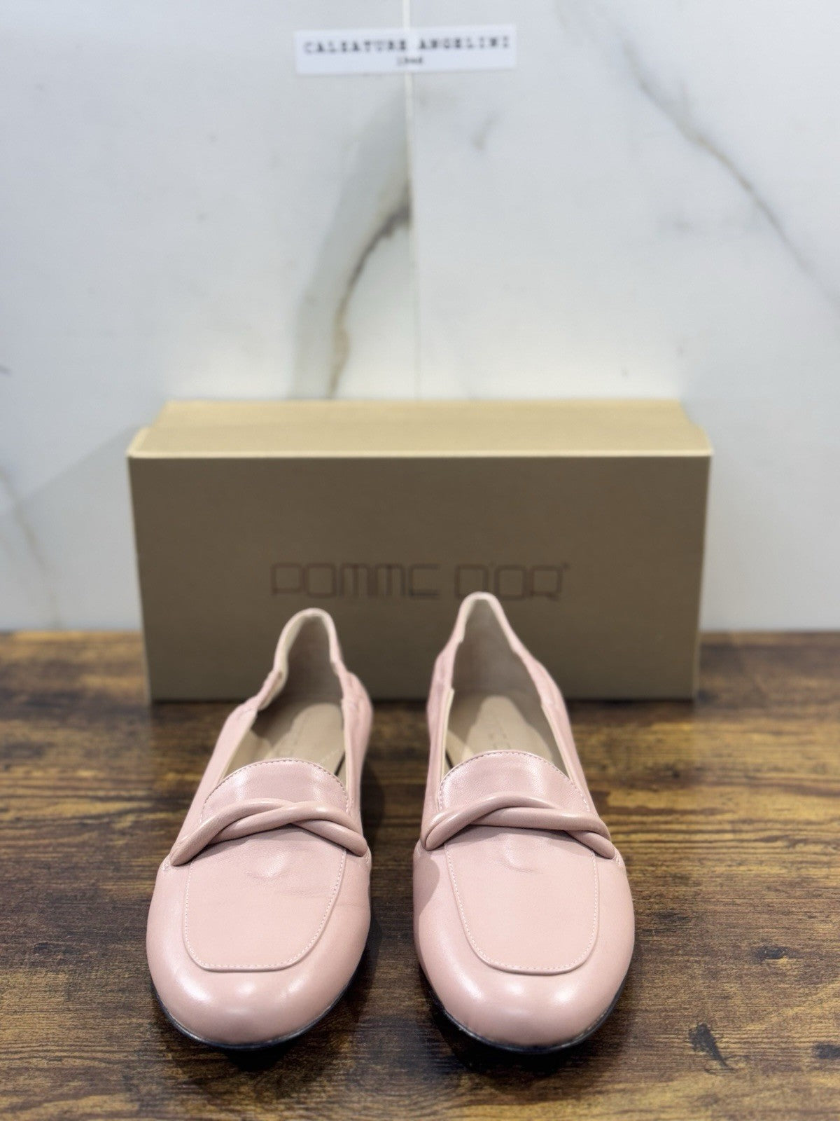 Pomme D’or Mocassino   Pelle New  Nude  Handmade Woman Pomme D’or Donna 40