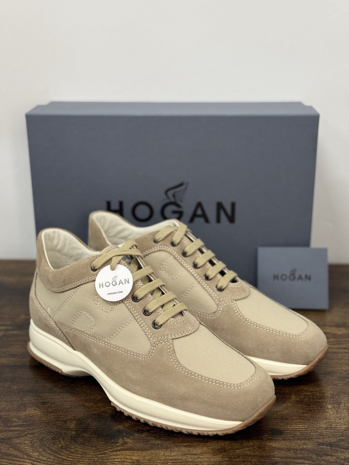 Hogan Interactive Icon Pelle Naturale Casual Sneaker Hogan Uomo 42