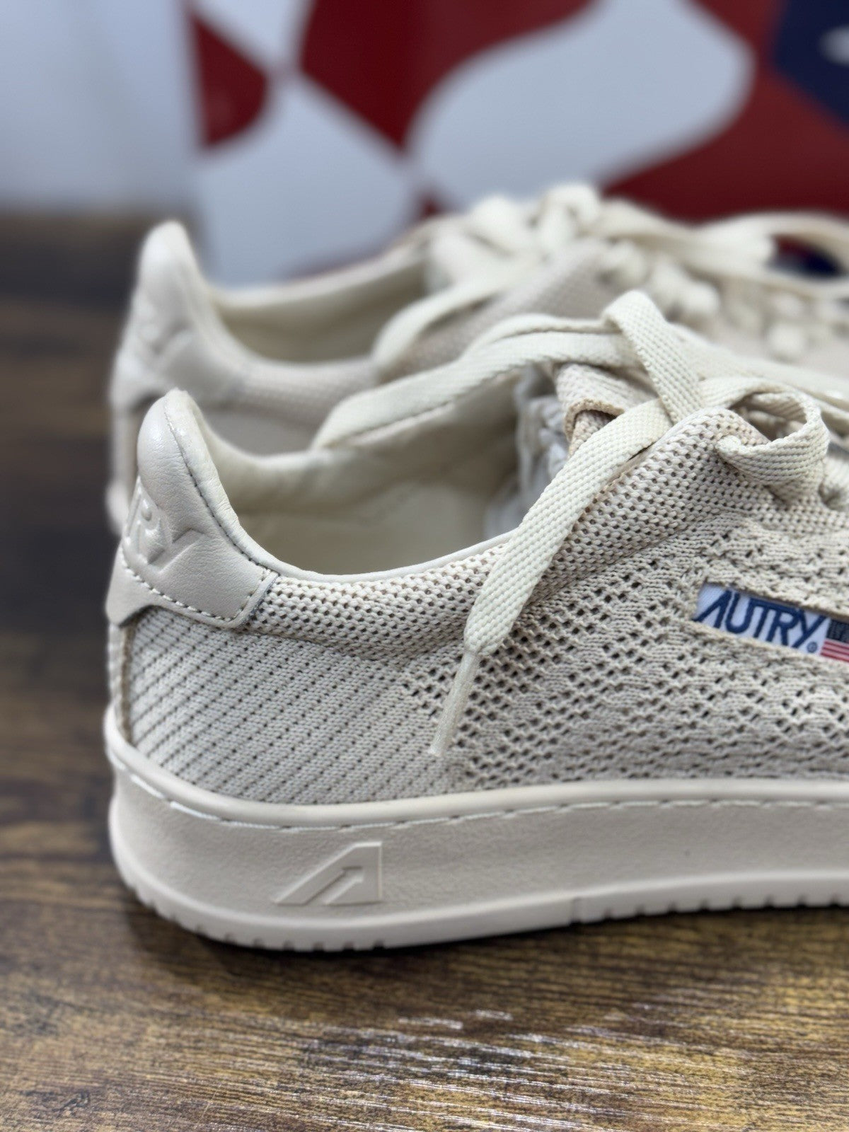 Autry Easyknit Low Sneaker Crema Casual Autry Donna 39