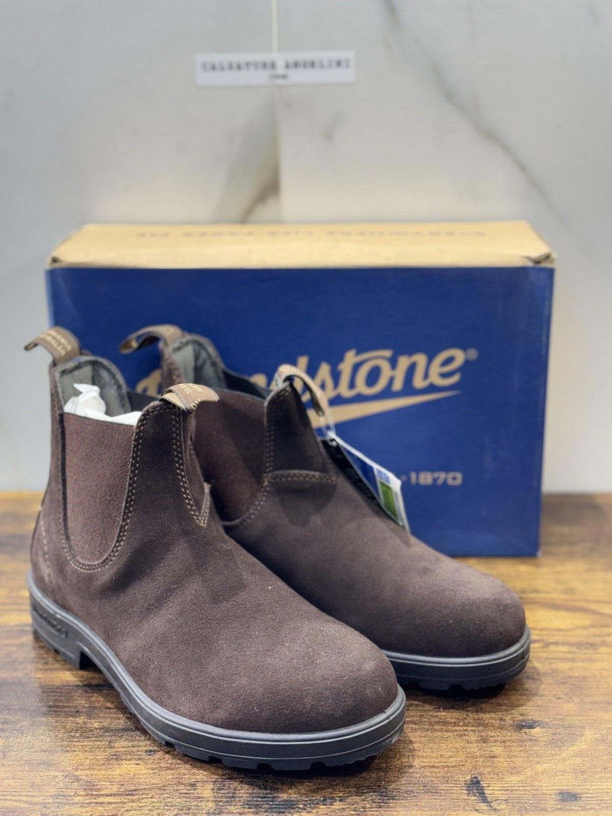 Blundstone 1466 Suede  Marrone Uomo 41