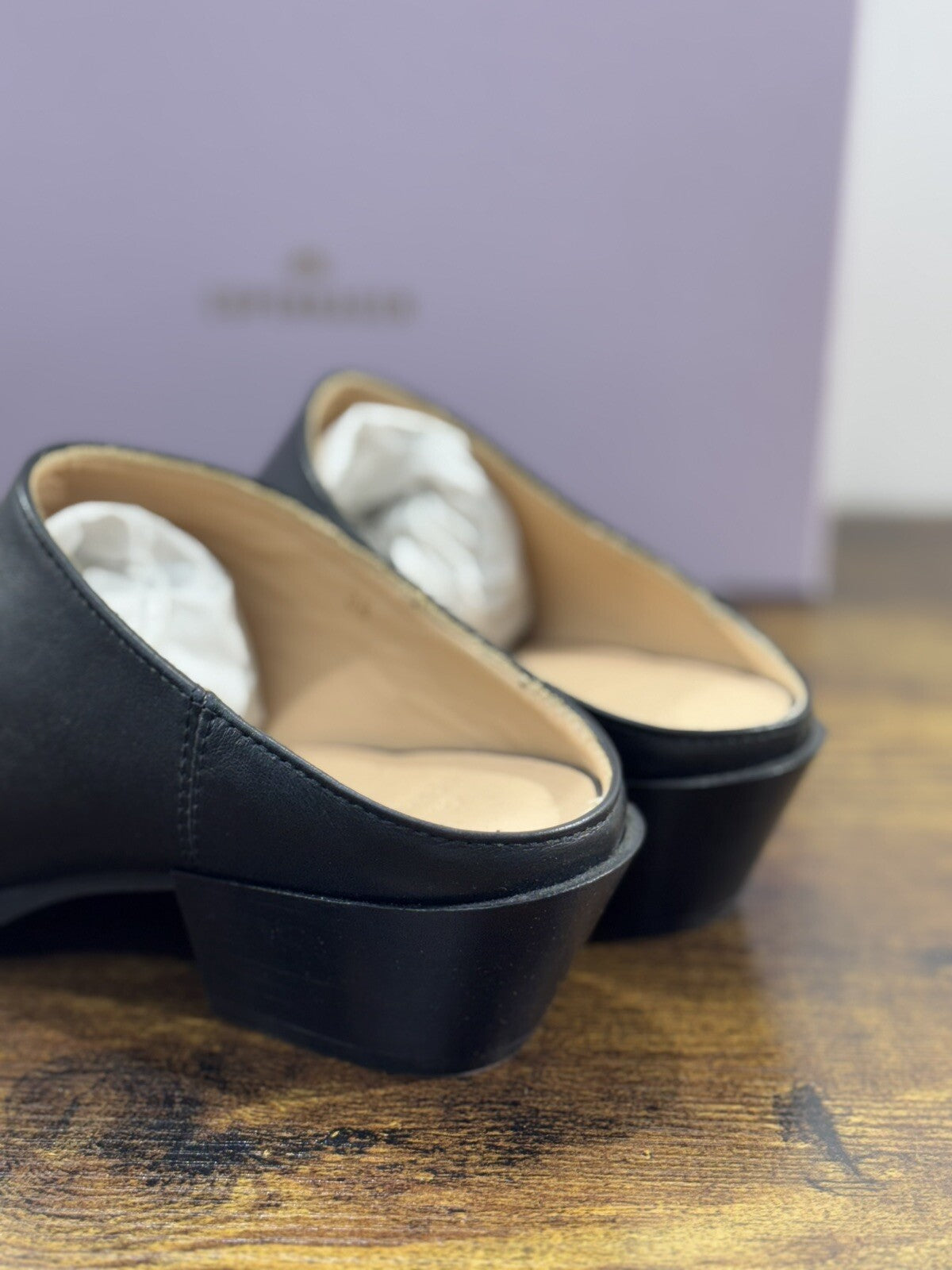 Copenaghen Sabot Donna Pelle Nero Casual Shoes Woman 37