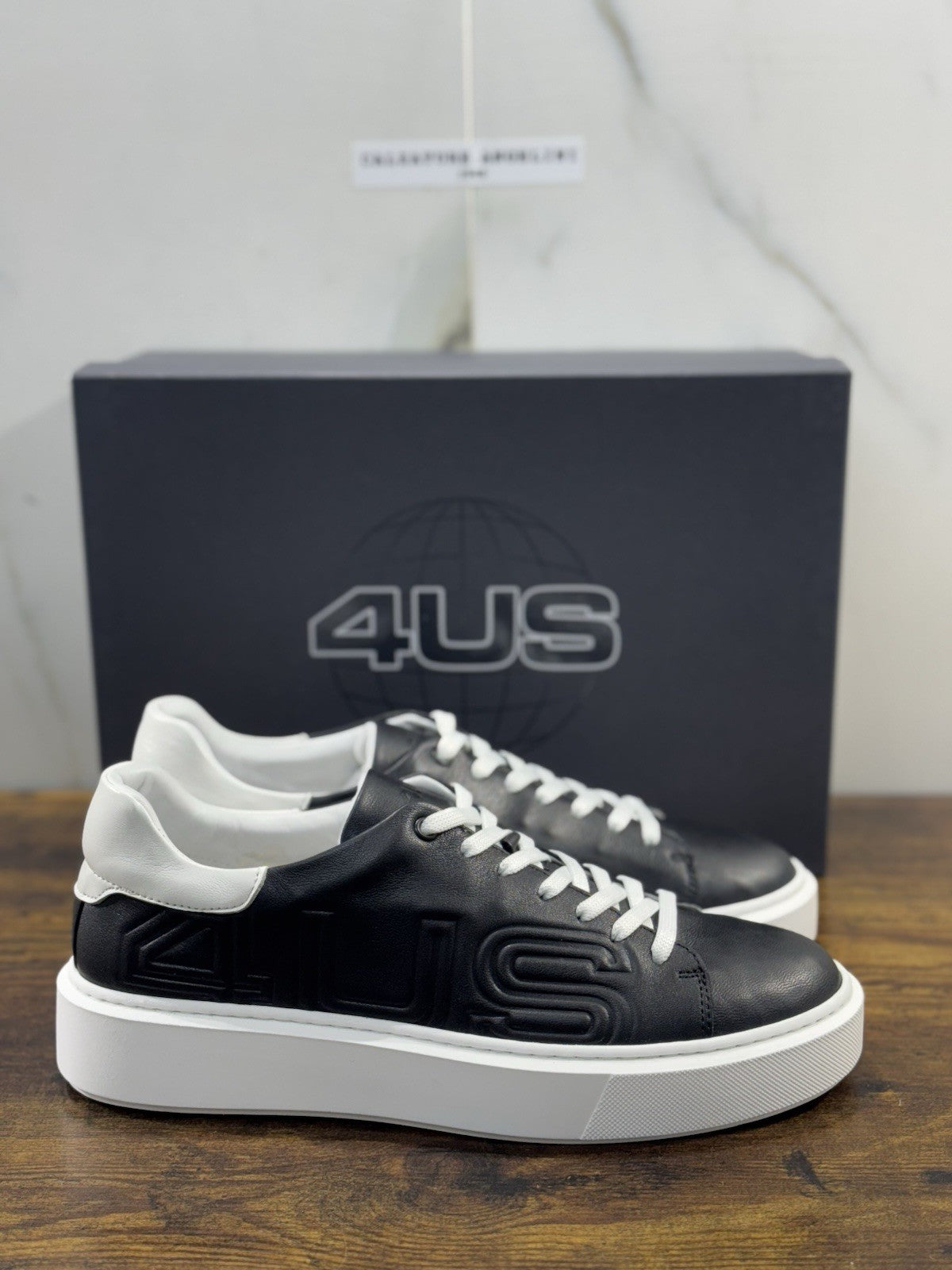 Paciotti 4US Sneaker Uomo Pelle Nera   Casual 43
