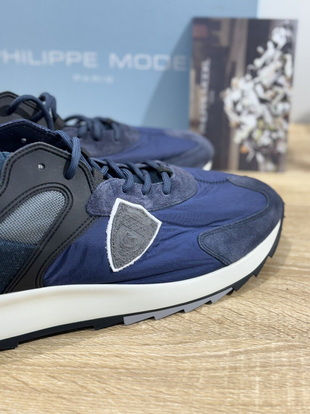 Philippe Model Royale  Mondial Sneaker Uomo Suede Blu  40