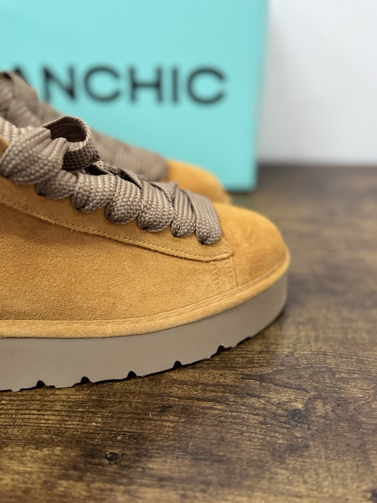 Panchic Ankle Boot Suede Curry Casual Boot Panchic Donna 41