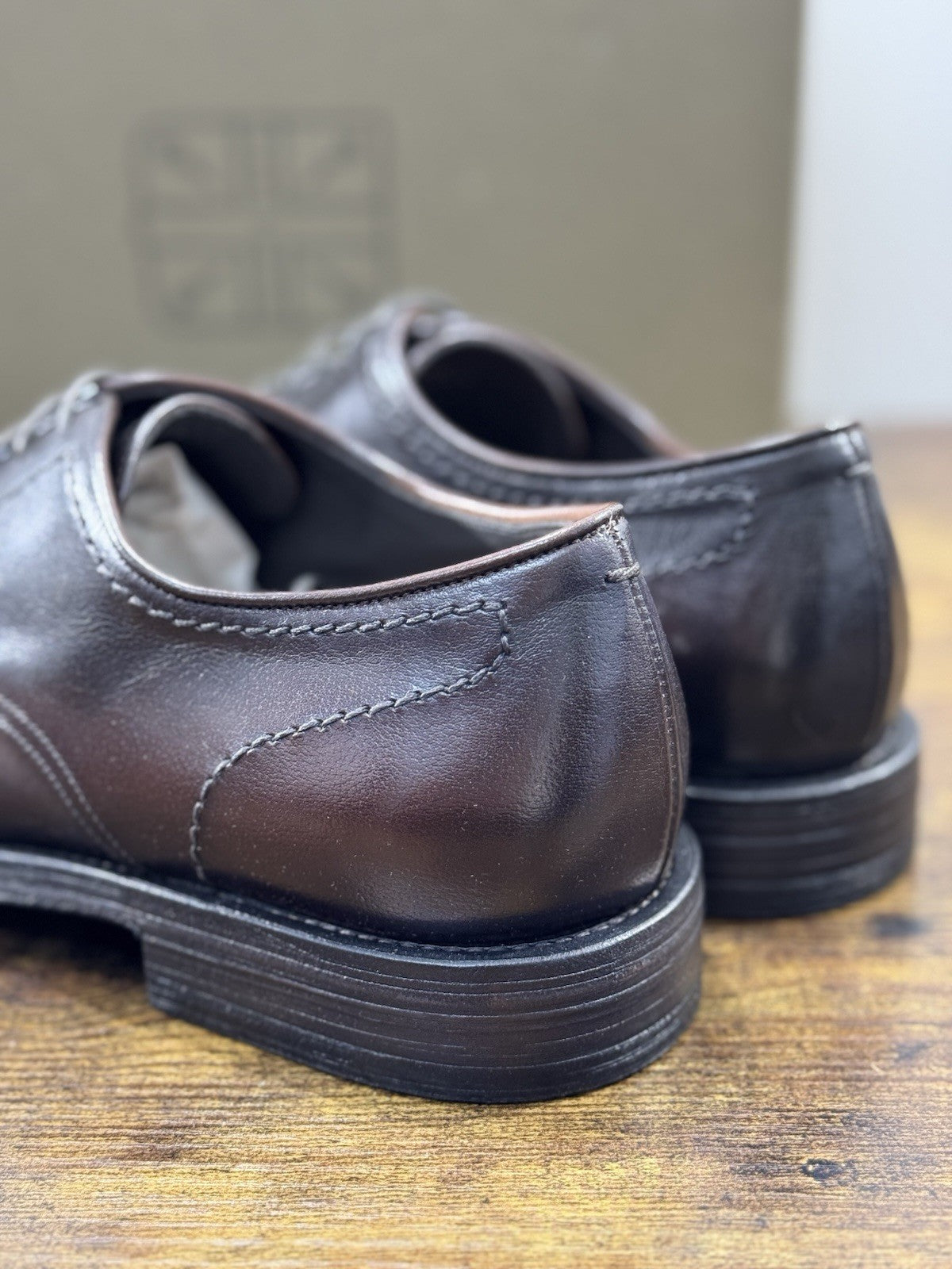 Pantanetti Derby Uomo Pelle Tabacco Casual Luxury Men Shoe 43
