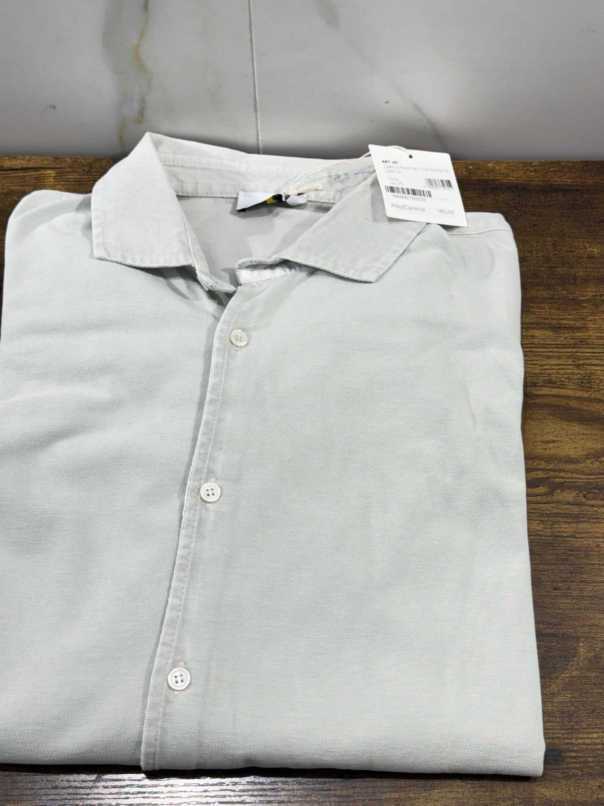 Magazzino Ricambi Polo Camicia Piquet Nuvola In Cotone Icon Uomo 52