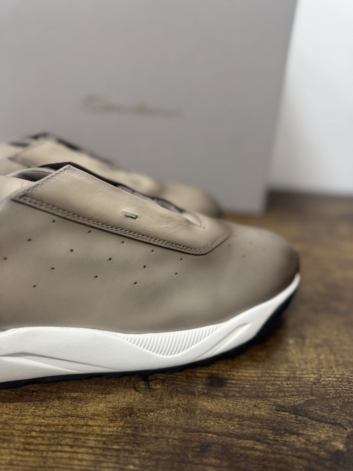 Santoni Innova Sneaker Pelle Super Soft    Casual Luxury Santoni Scarpa Uomo 44