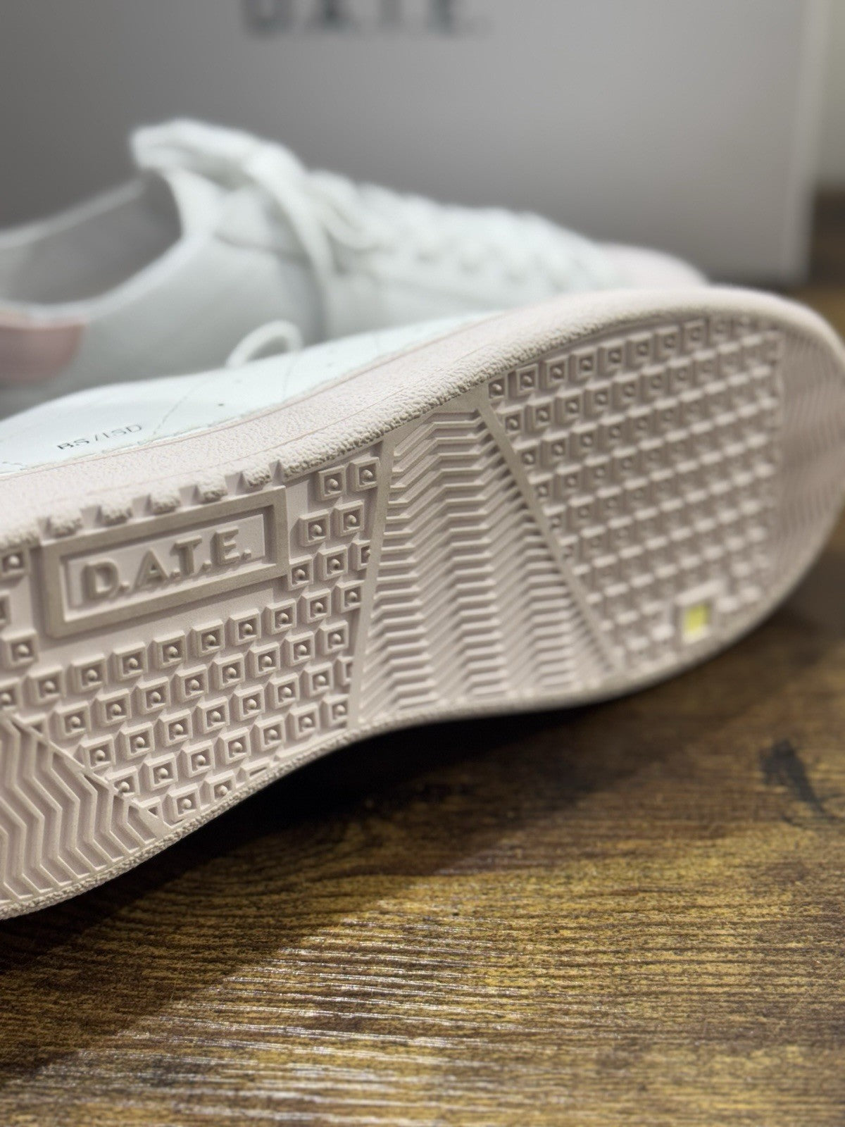 D.A.T.E Base Island  Sneaker Bianca Pink Causal Scarpa Donna 38