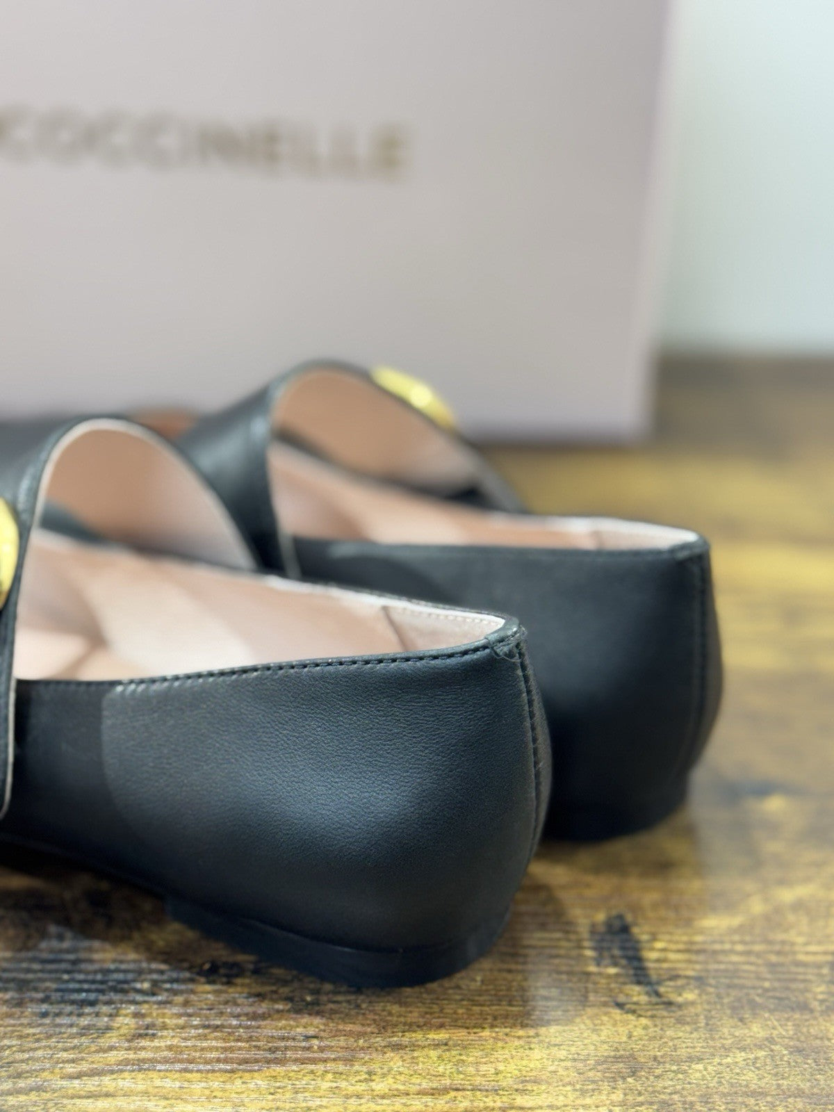 Coccinelle Ballerina  Pelle Nero  Casual Scarpa Coccinelle Donna 40
