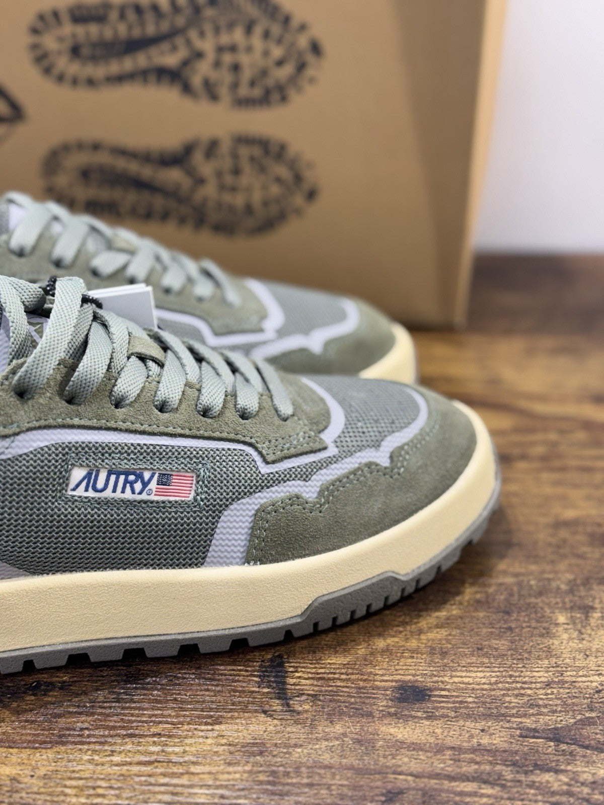 Autry Wildpace Low Men Sneaker Verdone Casual Autry Uomo 40