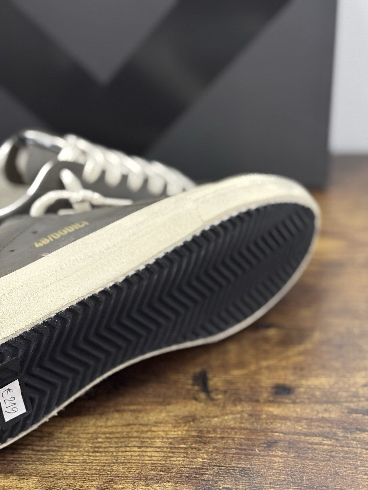 4B12 Sneaker Suprime  Pelle Iron    Casual Uomo 44