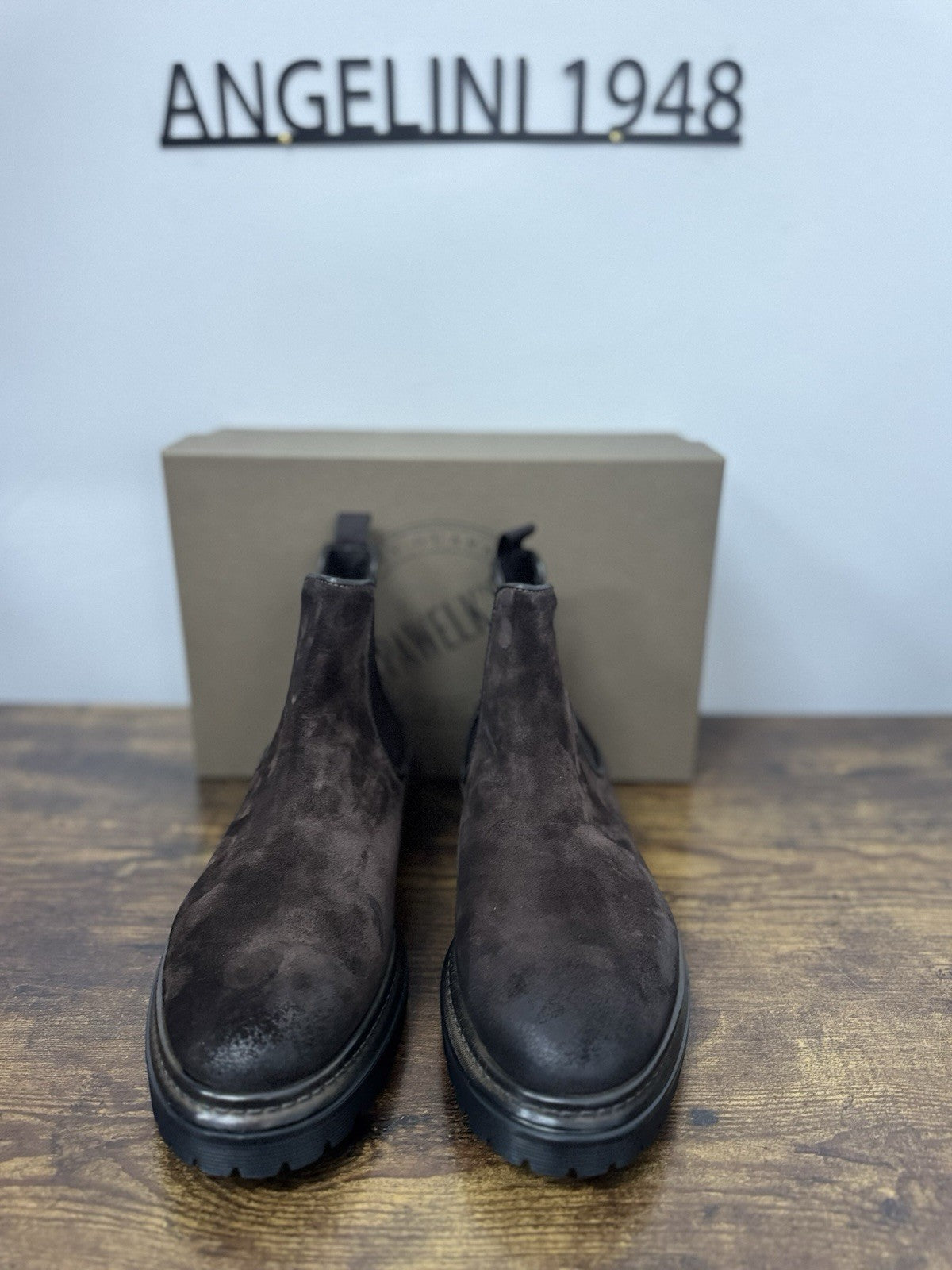 Pawelk’s Chelsea Boot  Suede Marrone Extra Light     Casual Boot Uomo 39