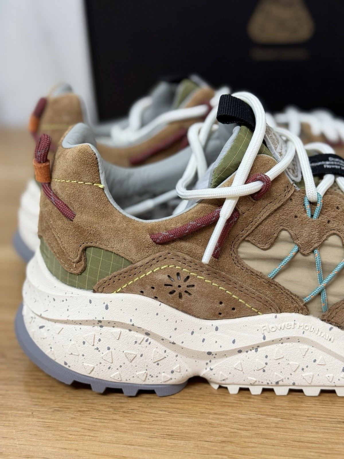 Flower Mountain Yamabushi Biscuit Beige  Light Casual Sneaker Uomo 42