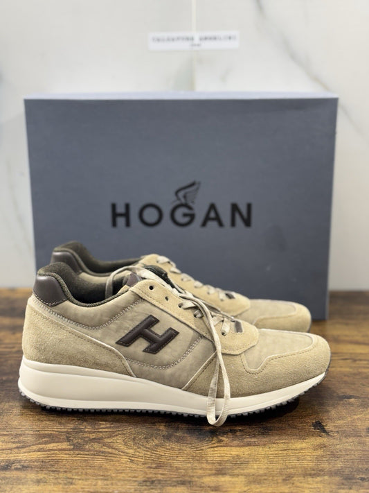 Hogan Interactive 3 D  Pelle  Suede Beige   Uomo 42