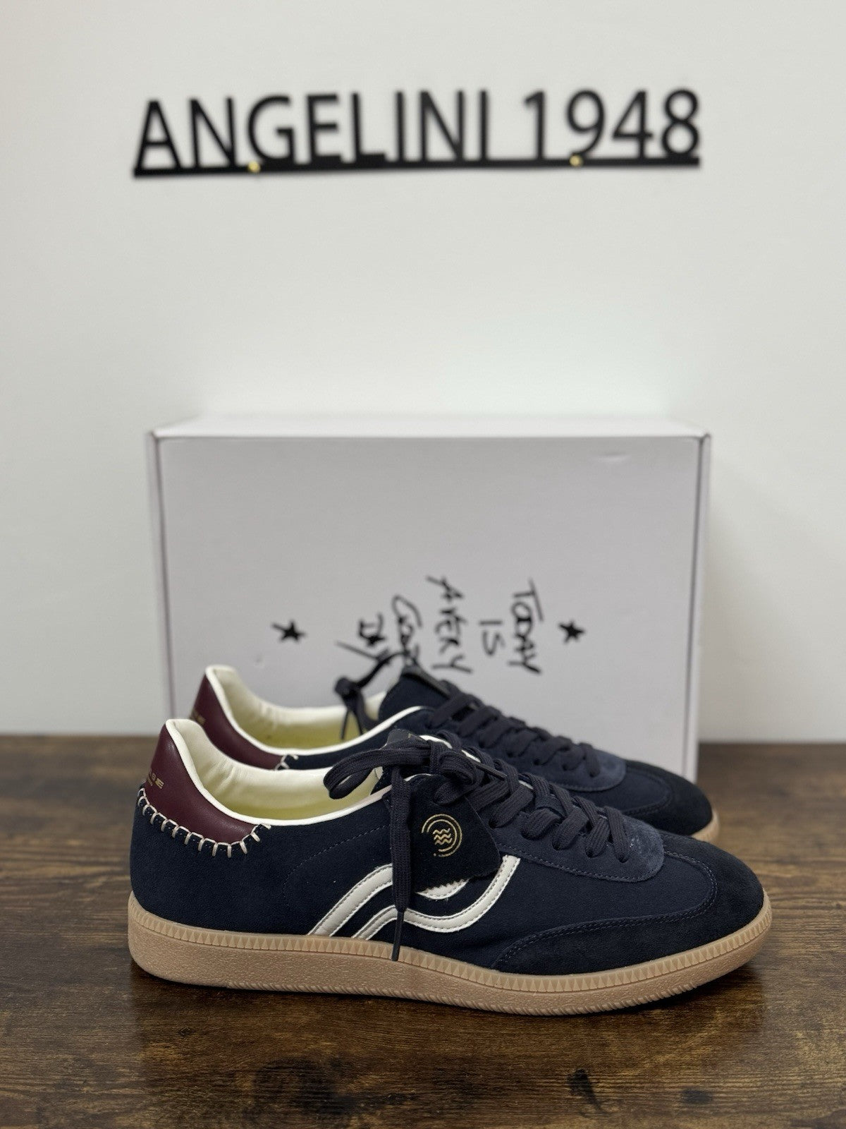 Primabase Sneaker Suede Blu   Extra light Casual Uomo 46